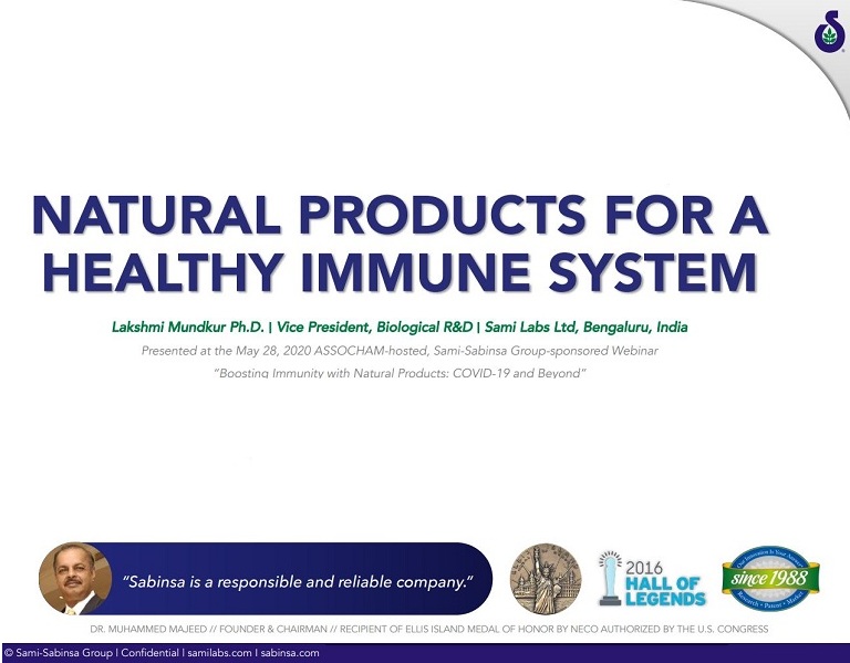 Natural Products for a Healthy Immune System